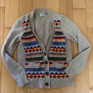 Madewell wool cardigan sz medium